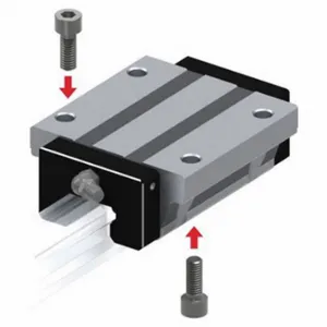 THK HSR25C1SS Linear Guide Carriage, HSR-C, 23 mm Rail Wd, Flanged Carriage | CU6LRR 800Y75