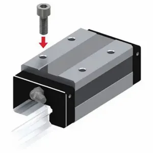 THK SHS35R1SS Linear Guide Carriage, SHS-LR, 34 mm Rail Wd, Std Carriage | CU6LQW 800Y26