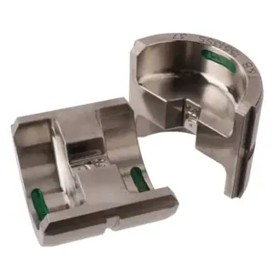 THOMAS & BETTS 15513SS Upper and Lower Crimping Die, 4 AWG Lug Capacity, Aluminium, Green | CJ3RVB 3LK16