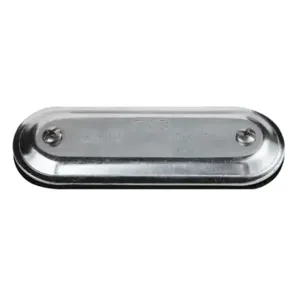 THOMAS & BETTS 170S Conduit Access Fitting Cover, Steel, Chromate Coated/Zinc Plated, 1/2 Inch Size | CH9YLR 2LUU4