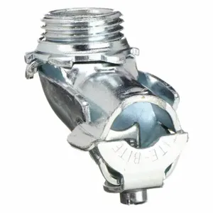 THOMAS & BETTS 321-TB Connector, Saddle Style, 90 Deg., 3/8 Inch Size, 1/2 Inch MNPT | CH9XNJ 2RET3