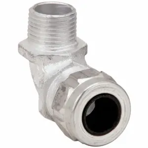 THOMAS & BETTS 4961AL Liquid Tight Cord Connector, Aluminum, 1/2 Inch MNPT, 0.31 To 0.56 Inch Cord Dia. | CJ2TGG 2DDK7