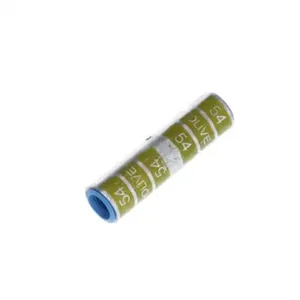 THOMAS & BETTS 60536 Long-Barrel Splice, 2/0 AWG Wire Gauge, Olive, 54 Die Code, 2.5 Inch Length | BK9AQG 3LN10