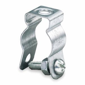 THOMAS & BETTS 6H4-B Conduit & Cable Hanger - Screw-On, 1 1/2 Inch Trade Size, Steel | CU6LTH 3KF51