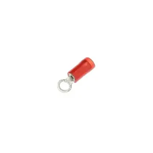 THOMAS & BETTS RA333 Locking Fork Terminal, 18-14 Size, Vinyl, Insulated | BK9MDY