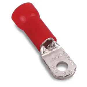 THOMAS & BETTS RD8-516 Male Disconnect Terminal, Polycarbonate, Red | BK9NMF