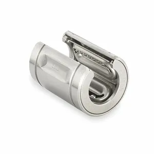 THOMSON OPN487296 Linear Bearing, Ball Bushing, Steel, 3 Inch, Open, Not Self-aligning, Adjustable | AJ8GYU 2LFD4