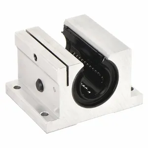 THOMSON SPB32OPN Linear Bearing, Ball Bushing, Pillow Block, 2 Inch, Open, Self-aligning, Adjustable | AJ8HVB 2HXX8