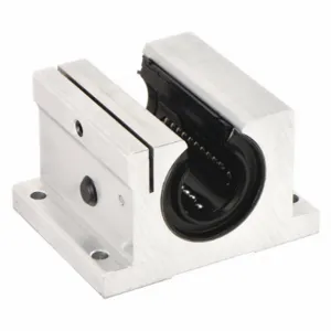 THOMSON SPB8OPN Linear Bearing, Ball Bushing, Pillow Block, 0.5 Inch, Open, Self-aligning, Adjustable | AJ8HUP 2HXY1