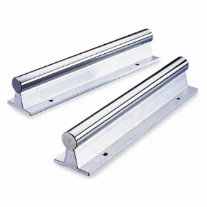 THOMSON SRA1224 Linear Shaft and Pre-Drilled Support Rail, 3/4 Inch Shaft Dia., 24 Inch Length | CJ2TAL 5KD31