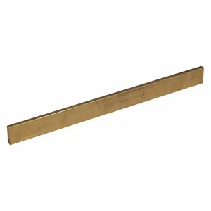 THYSSENKRUPP MATERIALS CUREC00516 Flat Stock Brass 360 3/8 x 5/8 3 ft L | AB2YTA 1PVK7