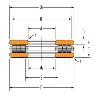 TIMKEN 20TP103 Roller Bearing, 50.800 mm Bore Diameter | BF4CNK