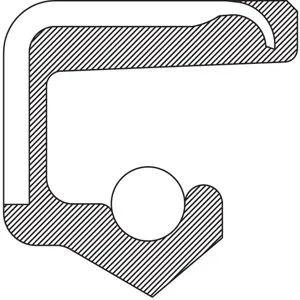 TIMKEN 6879H Oil Seal, 2.125 Inch Shaft Size, Silicone | AK9HGQ