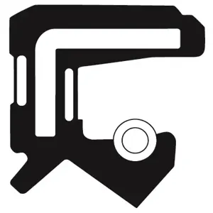 TIMKEN 33X50X8-R2LS32-S Oil Seal, 33 mm Shaft Size, Nitrile | BC7MBA