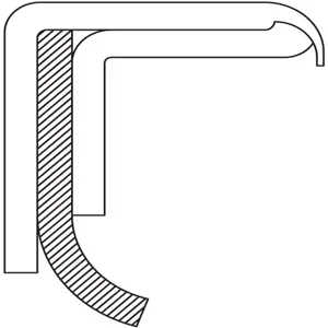 TIMKEN 100058 Oil Seal, 2.156 Inch Shaft Size, PTFE | BC6ZFK