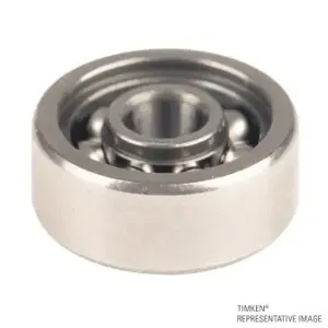 TIMKEN 627 Miniature Ball Bearing, 22 mm Diameter | BF6BJK