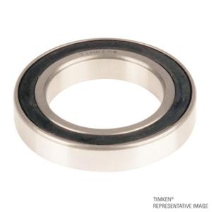 TIMKEN 61801-2RS Thin Section Ball Bearing, 21 mm Diameter | BF4KQU
