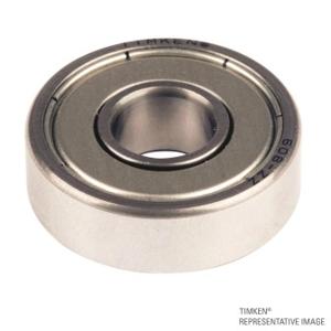 TIMKEN 607-ZZ Miniature Ball Bearing, 19 mm Diameter | BF3HAN