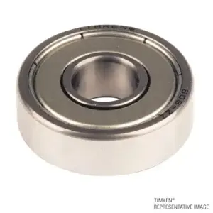 TIMKEN 637-ZZ Miniature Ball Bearing, 26 mm Diameter | BF4ARH