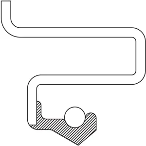 TIMKEN 710167 Oil Seal, 1.89 Inch Shaft Size, Nitrile | BC6QTA