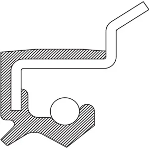 TIMKEN 710130 Oil Seal, 2.52 Inch Shaft Size, Nitrile | BC6RCR