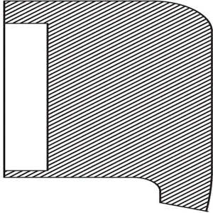 TIMKEN 240414 Oil Seal, 1 Inch Shaft Size, Nitrile | AK9NPM