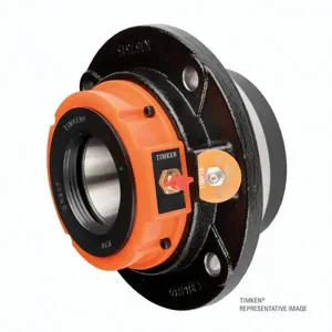 TIMKEN E-PF-TRB-125MM-ECO Flange Piloted Bearing, 125 mm Shaft Size | BF9DNP