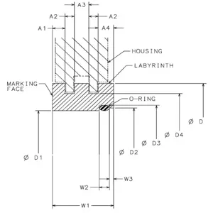 TIMKEN LO72 Seal, 42 mm Overall Width | BN9BEN