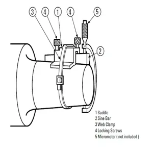 TIMKEN T-5477-C Sine Bar Gage, 6 Size | BG2NFQ