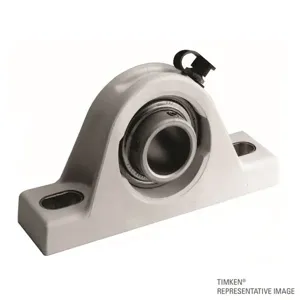 TIMKEN YAS 40 PT SGT Pillow Block Mounted Bearing Setscrew Locking, 40 mm Size, 4460 lbf Load Rating | BG2EFD