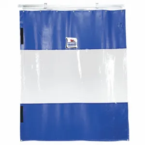 TMI 999-00079 Curtain Wall, 12 Ft Ht, 6 Ft Width, Blue, 1 Panels | CU6TLU 4EE12