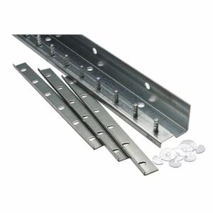 TMI 999-10101 Save-T Loc Strip Door Hardware, 6 ft Length, Galvanized Steel | CU6TTW 52NN01