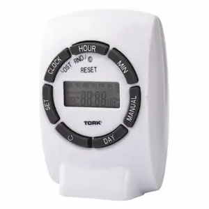 TORK 460E Plug Inch Timer, 1 min Min. Time Setting, 59 m Inch23 hr Max. Time Setting | CU6UMM 45MW10