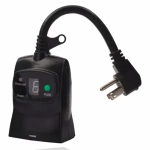 TORK 654E Plug Inch Timer, 60 Min Min. Time Setting, 9 Hr Max. Time Setting, 2 Max. On/Off Cycles | CV4NQE 105H21