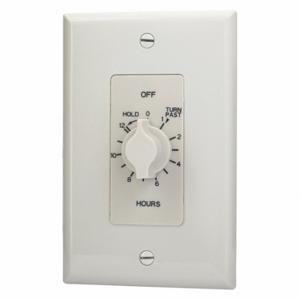 TORK A512HHW Spring-Wound Timer, 0 To 12 Hr, White, Hold Feature, 20 A Max. Amps, 125Vac, 1 Gangs | CU6UNT 52ZC42