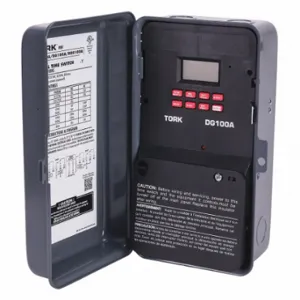 TORK DG100A Digital Timer Dpdt Title 24 365 Day | CU6ULH 173R89