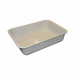 TOTELINE 3300085269 Nesting Pan, 21 1/4 Inch x 15 Inch x 5 Inch Size, White, 100 lbs Load Capacity | CU6UVC 487P05