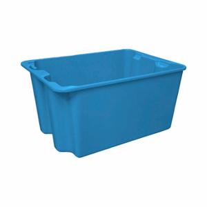 TOTELINE 7807085268 Stack And Nest Container, 23.93 Gal, 27 1/2 x 20 x 14 1/8 Inch Size | CU6UWA 487N99
