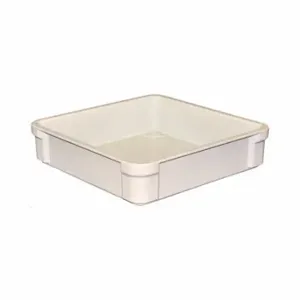 TOTELINE 8250085269 Stacking Container, 2.39 Gal, 14 3/4 x 14 3/8 x 3 1/2 Inch Size | CU6UWH 487P12