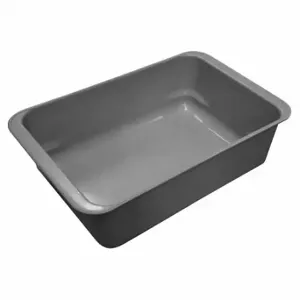 TOTELINE 9020085136 Nesting Container, 2.84 gal, 17 Inch x11 Inch x 5 Inch Size, -60 Deg F to 250 Deg F, Gray | CU6UVQ 487P03