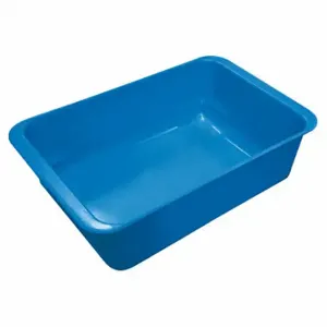 TOTELINE 9020085268 Nesting Container, 2.84 gal, 17 Inch x 11 Inch x 5 Inch Size, -60 Deg F to 250 Deg F, Blue | CU6UVP 487P04