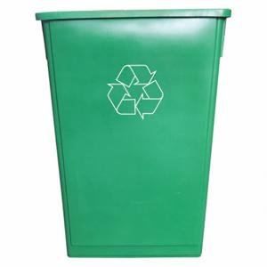 TOUGH GUY 10F626 Open-top Trash Can Rectangular 23 Gallon | AA2FDM