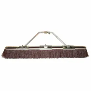 TOUGH GUY 12L012 Push Broom Polypropylene Steel Block | AA4FRF