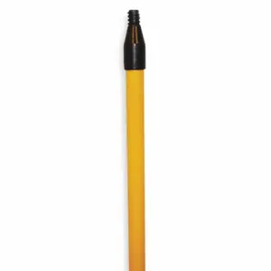 TOUGH GUY 1NFF5 Threaded Handle Fiberglass Yellow 58 Inch Length | AB2QZN