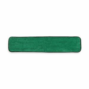 TOUGH GUY 1TTY3 Flat Dust Mop Pad Microfiber Green | AB3JKL