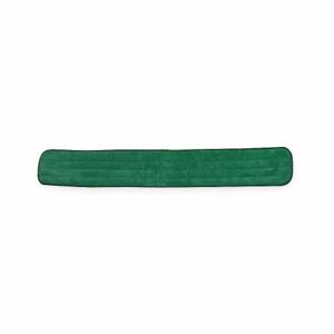 TOUGH GUY 1TTY4 Flat Dust Mop Pad Microfiber Green | AB3JKM