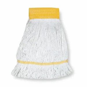 TOUGH GUY 1TYV8 Wet Mop Antimicrobial Small White | AB3KWD