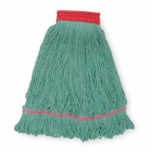 TOUGH GUY 1TYV6 Wet Mop Antimicrobial Large Green | AB3KWB