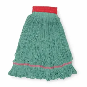 TOUGH GUY 1TYL9 Wet Mop Large Green Looped End | AB3KTW