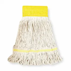 TOUGH GUY 1TYP9 Wet Mop Small White Looped End | AB3KUQ